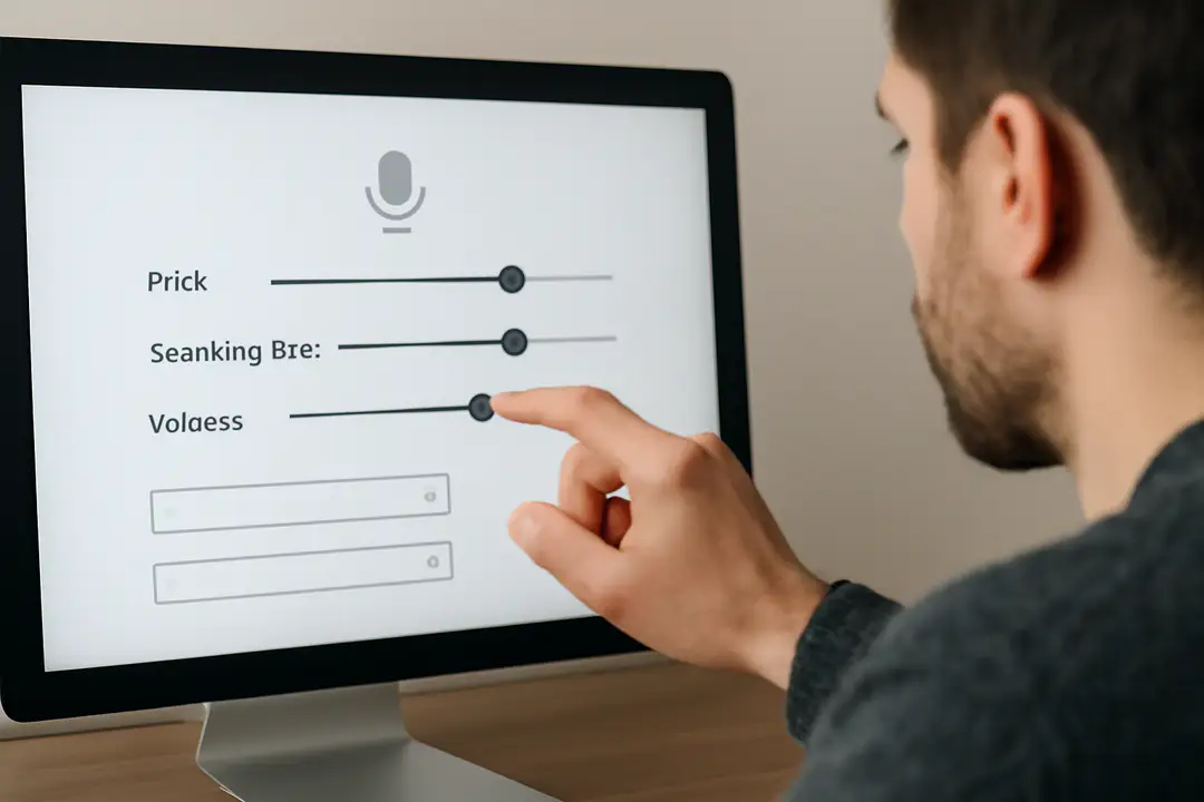 Customizing Voice Output Customizing Voice Output